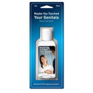 Don't de-friend your perv friends, just buy them some hand sanitizer!